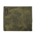 2016 Tourbon Novo Design Durável Do Vintage Verde Pesca Fly Wallet Pequena Bolsa de Lona De Couro De Armazenamento Caso para a Pesca Por Atacado